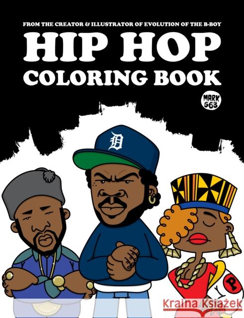 Hip Hop Coloring Book Mark 563 9789185639830