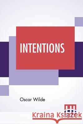 Intentions Oscar Wilde 9789353424893