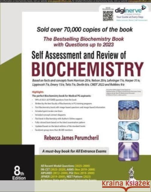 Self Assessment and Review of Biochemistry Rebecca James Perumcheril 9789356963634