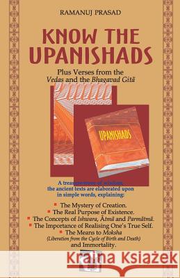 Know the Upanishads Prasad Ramanuj 9789381384756