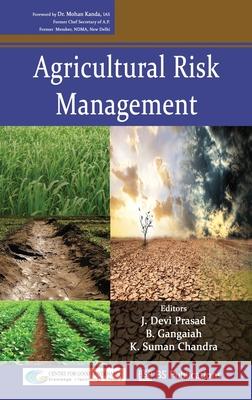 Agricultural Risk Management J Devi Prasad, B Gangaiah, K Suman Chandra 9789389974522