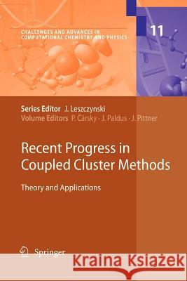 Recent Progress in Coupled Cluster Methods: Theory and Applications Cársky, Petr 9789400732759 Springer