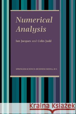 Numerical Analysis I. Jacques 9789401754736