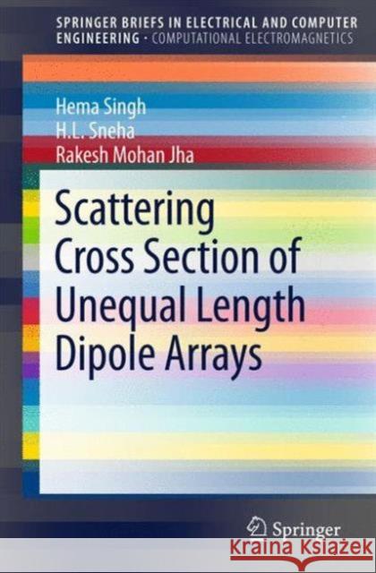 Scattering Cross Section of Unequal Length Dipole Arrays Hema Singh Sneha H Rakesh Moha 9789812877895 Springer