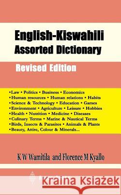 English-Kiswahili Assorted Dictionary John M. Omiti K. W. Wamitila 9789966882707 Focus Books