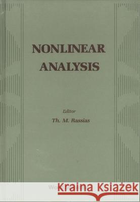 Nonlinear Analysis Rassias, Themistocles M. 9789971501402