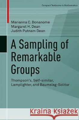 A Sampling of Remarkable Groups: Thompson's, Self-Similar, Lamplighter, and Baumslag-Solitar