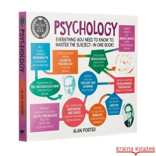 A Degree in a Book: Psychology: Everything You Need to Know to Master the Subject - in One Book! Alan Porter 9781788286213 Arcturus Publishing Ltd - książka