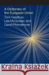 A Dictionary of the European Union Toni Haastrup Lee McGowan David Phinnemore 9781857439373 Routledge