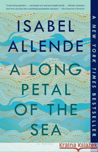 A Long Petal of the Sea Isabel Allende Nick Caistor Amanda Hopkinson 9780593157497 Ballantine Books - książka