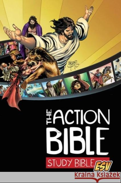 Action Bible Study Bible-ESV Cook David C 9781434708717 David C. Cook - książka
