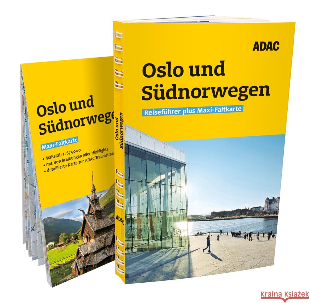 ADAC Reiseführer plus Oslo und Südnorwegen Nowak, Christian; Knoller, Rasso 9783956896958 ADAC Verlag - książka