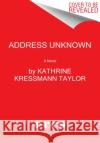 Address Unknown Kathrine Kressmann Taylor 9780063068490 Ecco Press