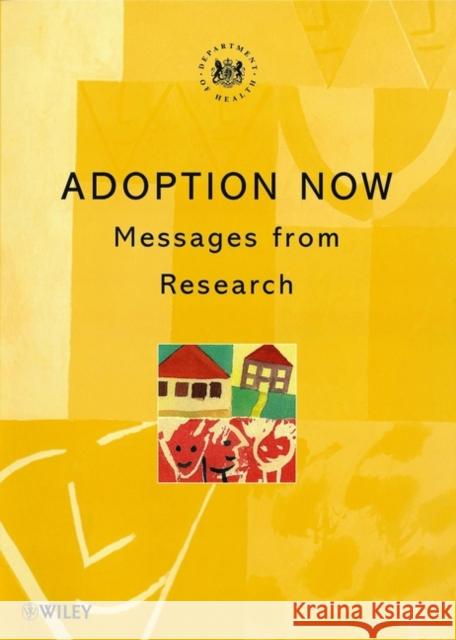 Adoption Now: Messages from Research Parker, Roy 9780471852049 John Wiley & Sons - książka