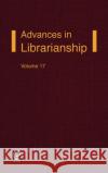 Advances in Librarianship Irene P. Godden 9780120246175 Academic Press