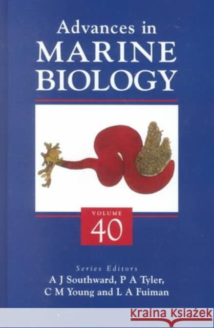 Advances in Marine Biology: Volume 40 Southward, Alan J. 9780120261406 Academic Press - książka