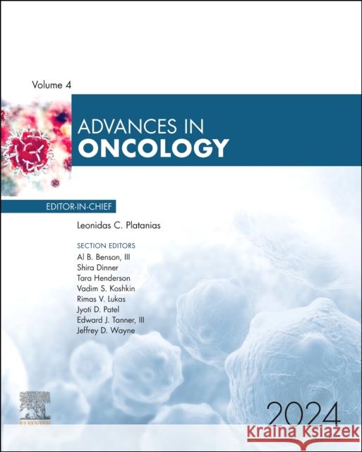 Advances in Oncology, 2024  9780443247002 Elsevier - książka