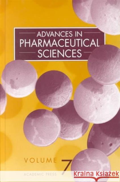 Advances in Pharmaceutical Sciences: Volume 7 Ganderton, David 9780120323074 Academic Press - książka