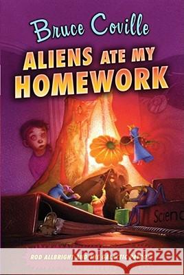 Aliens Ate My Homework Bruce Coville Katherine Coville 9781416938835 Aladdin Paperbacks - książka