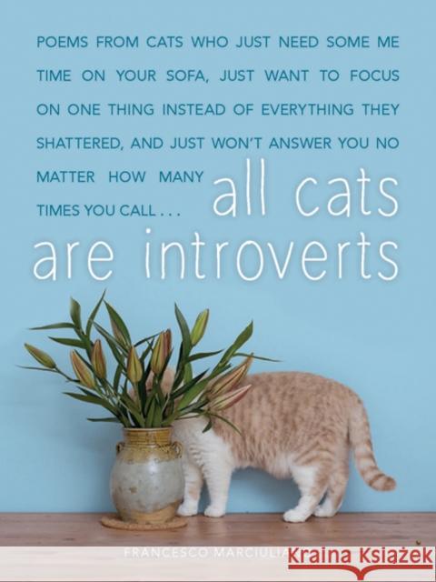 All Cats Are Introverts Marciuliano, Francesco 9781449495633 Andrews McMeel Publishing - książka