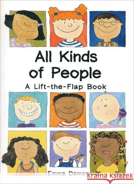 All Kinds of People: a Lift-the-Flap Book Emma Damon 9781857070675 Tango Books - książka