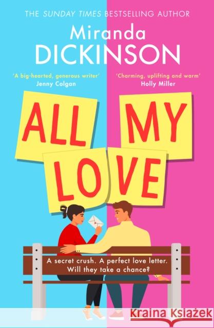 All My Love Miranda Dickinson 9780008440787 HarperCollins Publishers - książka