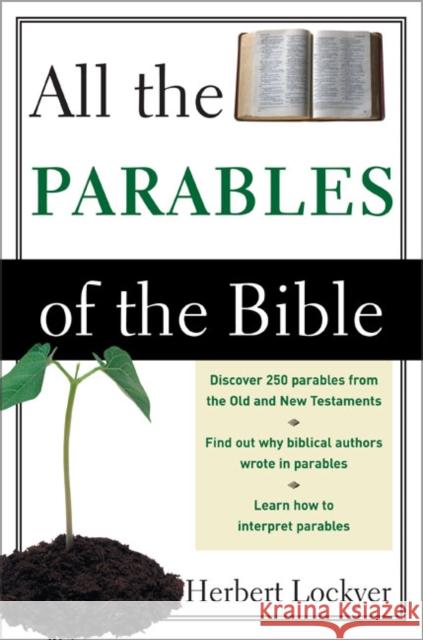 All the Parables of the Bible Herbert Lockyer 9780310281115 Zondervan Publishing Company - książka