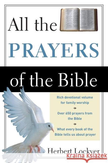 All the Prayers of the Bible Herbert Lockyer 9780310281214 Zondervan Publishing Company - książka