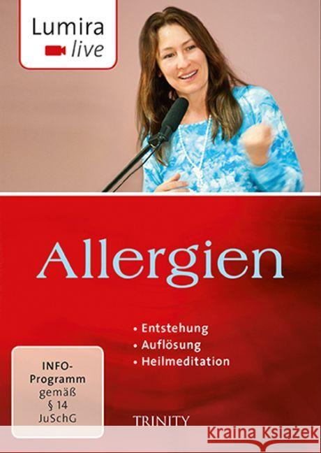 Allergien, DVD : Entstehung - Auflösung - Heilmeditation. DE Lumira 9783955500641 Trinity - książka