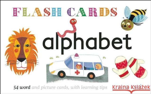 Alphabet - Flash Cards: 54 Word and Picture Cards, with Learning Tips Alain Gree 9781908985569 Button Books - książka