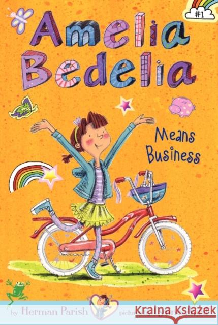 Amelia Bedelia Chapter Book #1: Amelia Bedelia Means Business Herman Parish 9780062094964 Greenwillow Books - książka