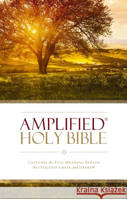 Amplified Holy Bible, Hardcover: Captures the Full Meaning Behind the Original Greek and Hebrew  9780310443872 Zondervan - książka