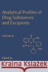 Analytical Profiles of Drug Substances and Excipients: Volume 26 Brittain, Harry G. 9780122608261 Academic Press