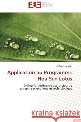 Application Au Programme Hoa Sen Lotus Nguyen-L 9783841732019 Editions Universitaires Europeennes - książka