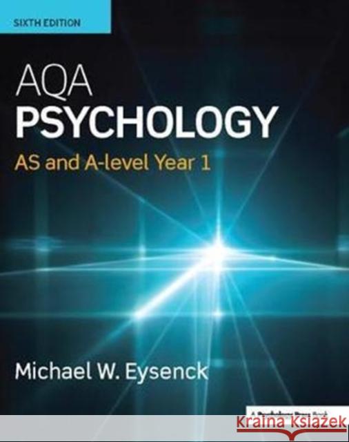 Aqa Psychology: As and A-Level Year 1 Michael Eysenck 9781138401624 Psychology Press - książka