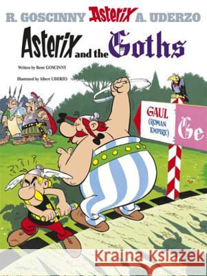 Asterix: Asterix and The Goths: Album 3 Rene Goscinny 9780752866147 Little, Brown Book Group - książka