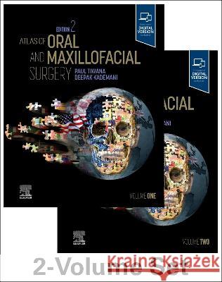 Atlas of Oral and Maxillofacial Surgery - 2 Volume Set Paul Tiwana Deepak Kademani 9780323789639 Saunders - książka