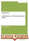 Auswirkungen von Höhentraining auf den Körper Rowold, Matthias 9783656336884 Grin Verlag