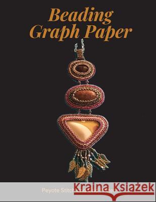 Beading Graph Paper - Peyote Stitch and Grid Pattern: 8.5 x 11