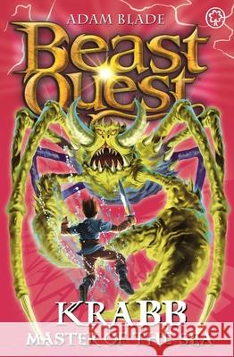 Beast Quest: Krabb Master of the Sea: Series 5 Book 1 Adam Blade 9781408304372 Hachette Children's Group - książka