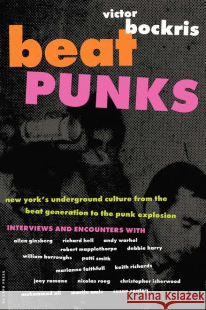 Beat Punks PB Bockris, Victor 9780306809392 Da Capo Press - książka