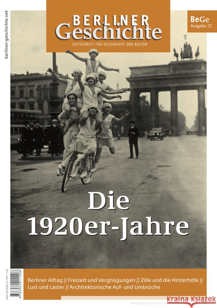 Berliner Geschichte - Zeitschrift für Geschichte und Kultur Verein für die Geschichte Berlins e. V., gegr. 1865 9783962011208 Elsengold - książka