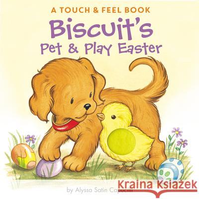 Biscuit's Pet & Play Easter: A Touch & Feel Book Alyssa Satin Capucilli Rose Mary Berlin Pat Schories 9780061128394 HarperFestival - książka