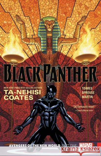 Black Panther Book 4: Avengers Of The New World Part 1 Ta-Nehisi Coates 9781302906498 Marvel Comics - książka