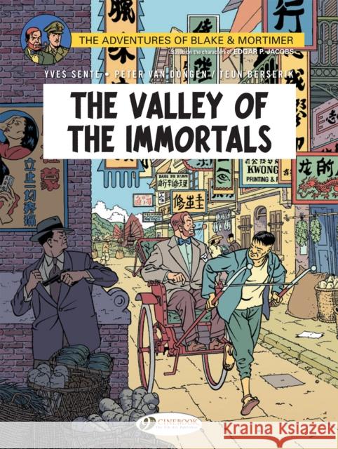 Blake & Mortimer Vol. 25: The Valley of The Immortals Peter Van Dongen 9781849184281 Cinebook Ltd - książka