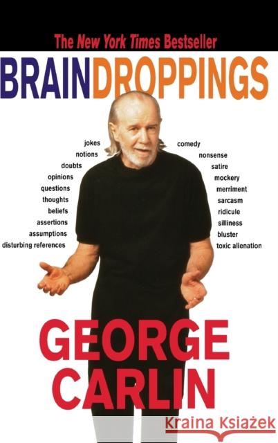 Brain Droppings George Carlin 9780786863136 Hyperion Books - książka