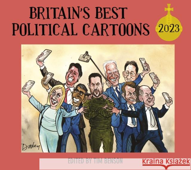 Britain's Best Political Cartoons 2023 Tim Benson 9781529153873 Cornerstone - książka