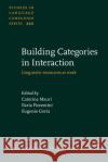Building Categories in Interaction  9789027209504 John Benjamins Publishing Co