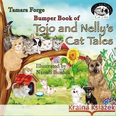 Bumper Book of Tojo and Nelly's Cat Tales Tamara Forge Nanuli Burduli Maria Merrett 9781503129603 Createspace - książka