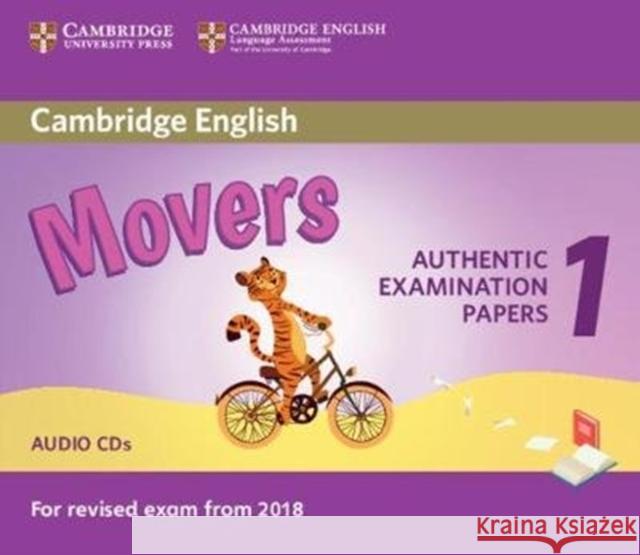 Cambridge English Movers 1 for Revised Exam from 2018 Audio CDs (2): Authentic Examination Papers from Cambridge English Language Assessment  9781316635988 Cambridge University Press - książka
